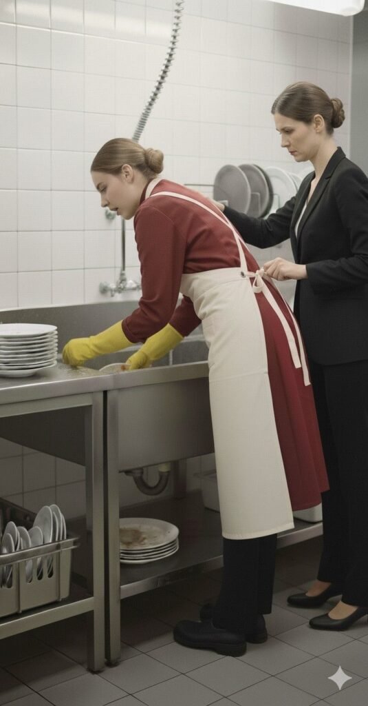 Dishwasher/Busser Job In Italy