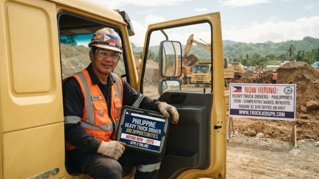 Heavy Truck Driver Jobs in Philippines