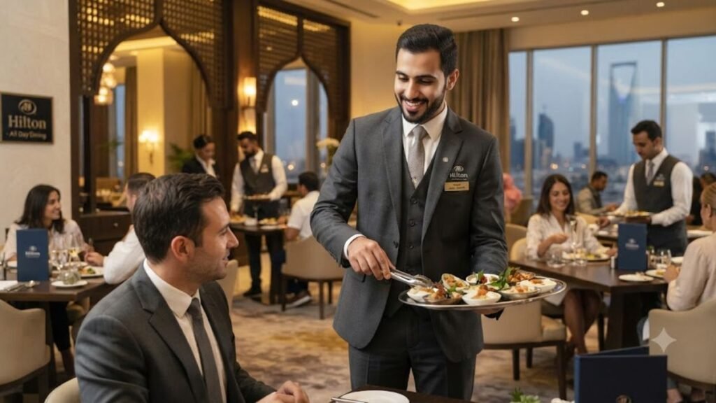 Waiter Careers in Saudi Arabia