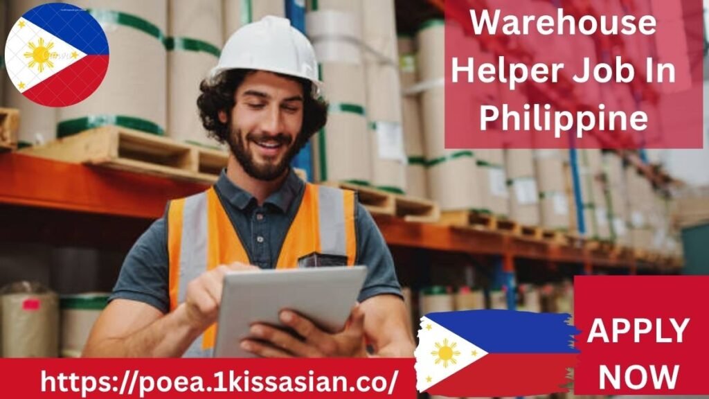 Warehouse Helper Job In Philippine
